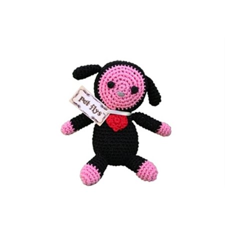 MIRAGE PET PRODUCTS Knit Knacks Baabaa Lamb Organic Cotton Small Dog Toy 500-001